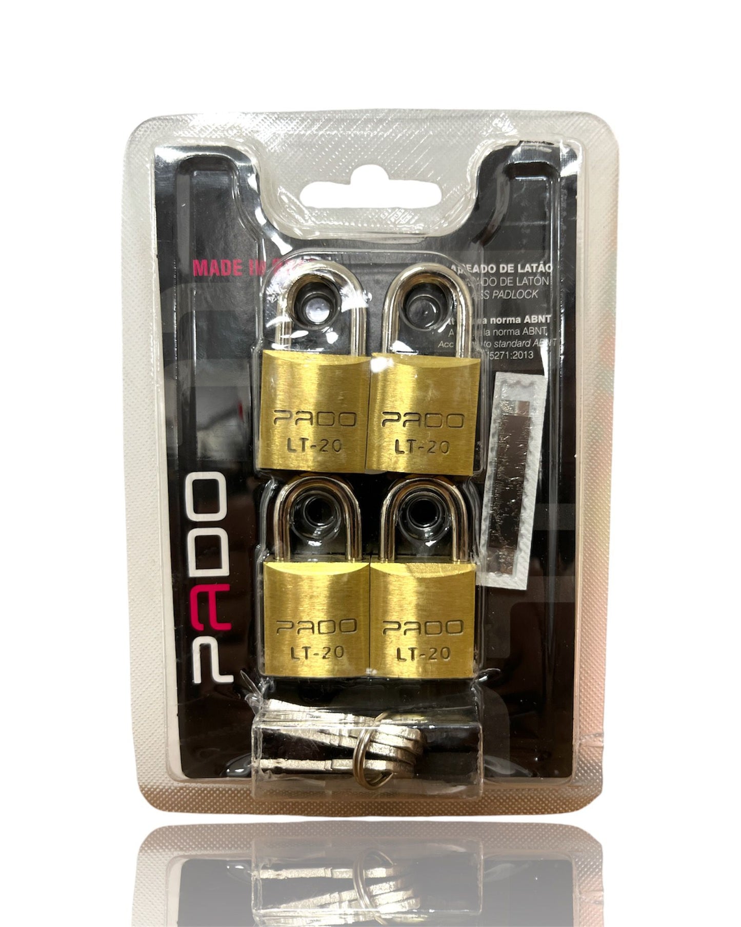 4 Candados Pado LT20 (Hermanados)