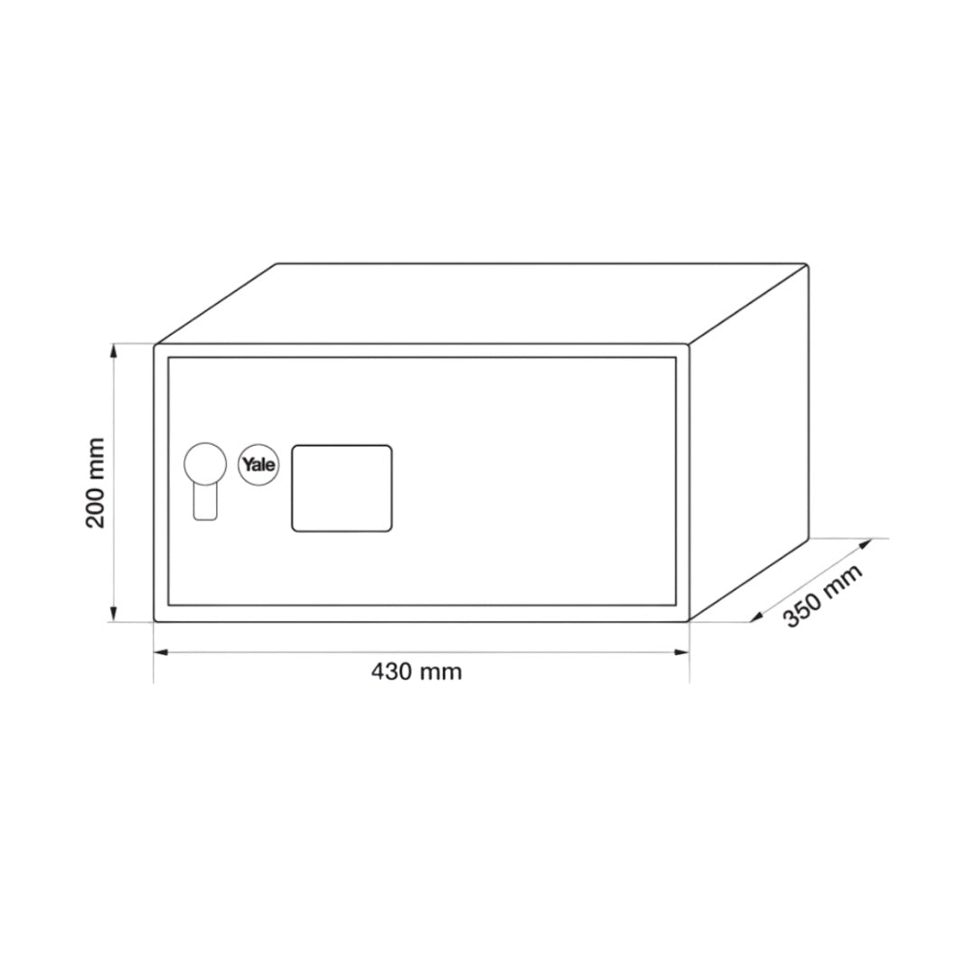 Cofre laptop Yale