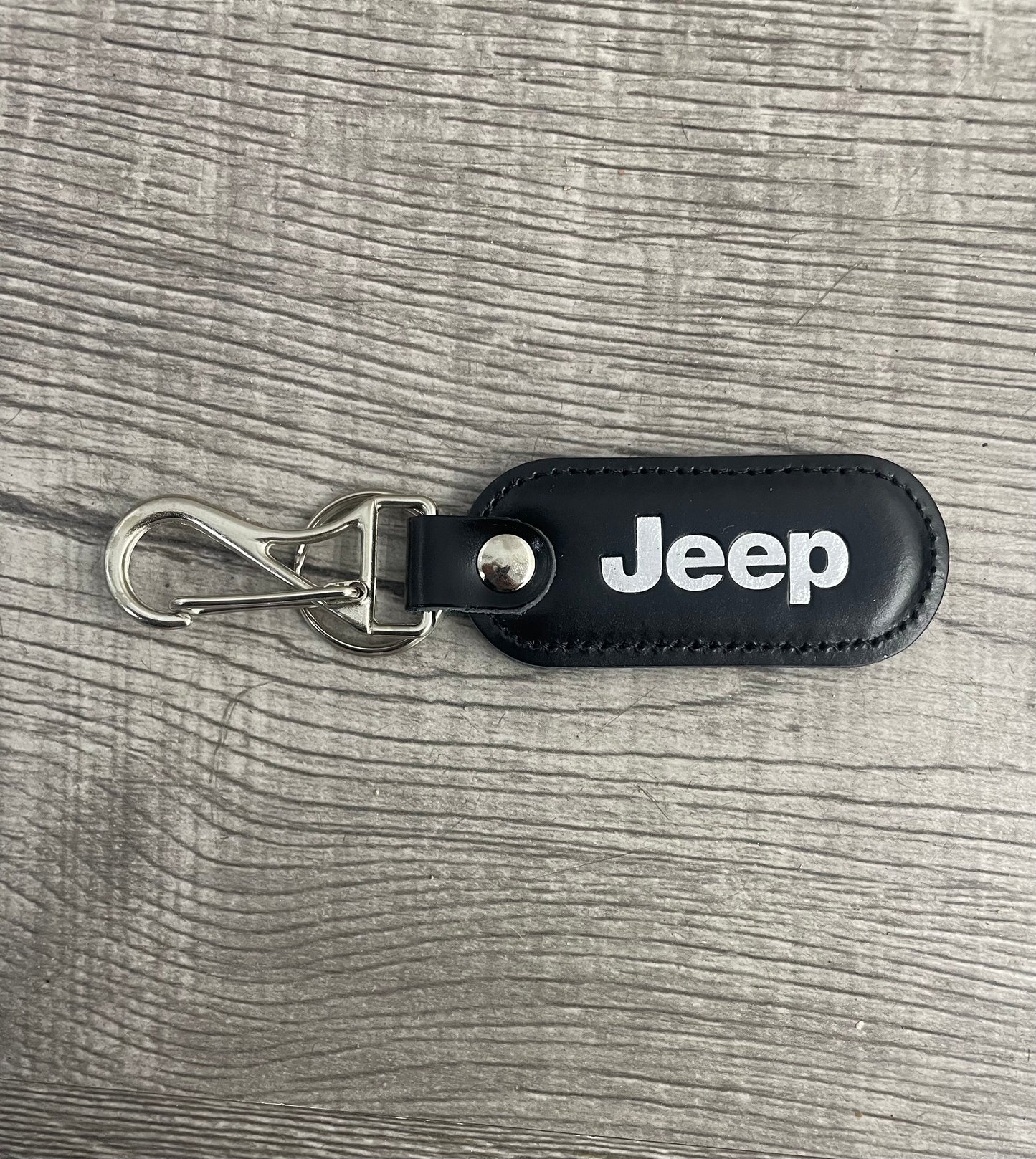 Llavero en cuero JEEP