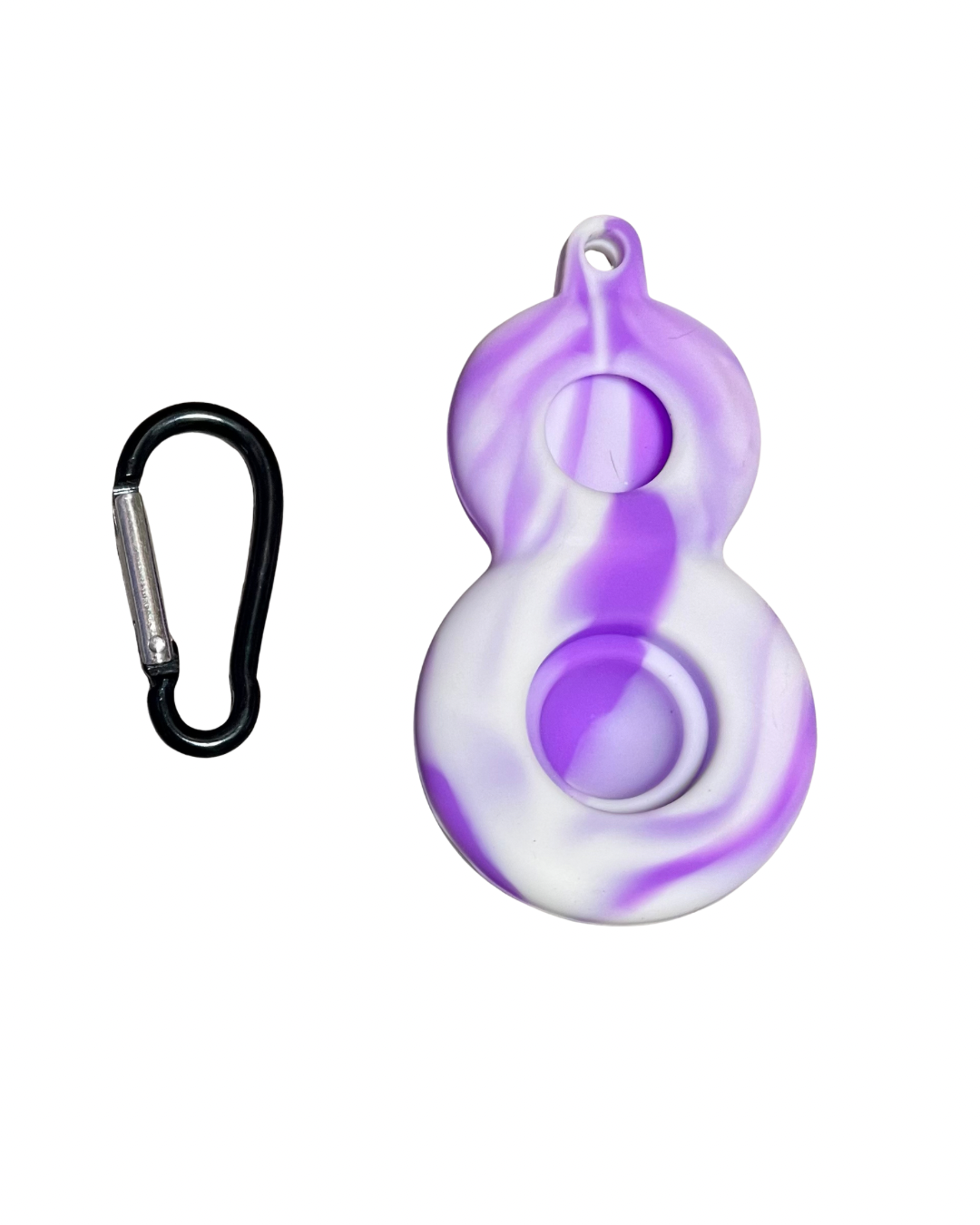 Llavero pop it porta airtag