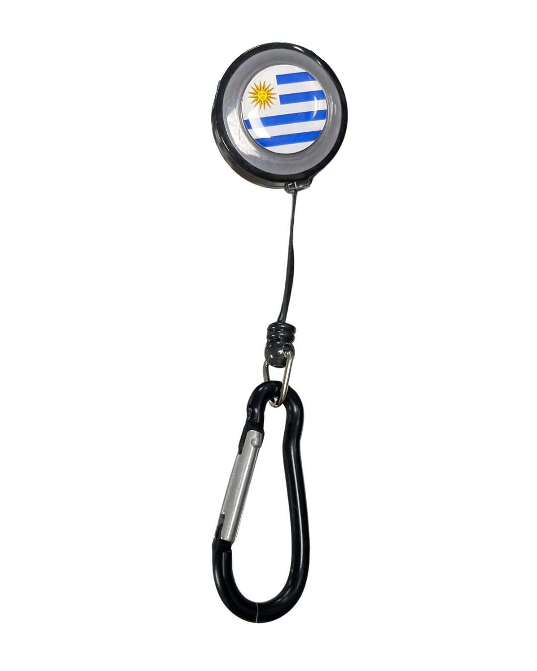 Llavero retractil de Uruguay