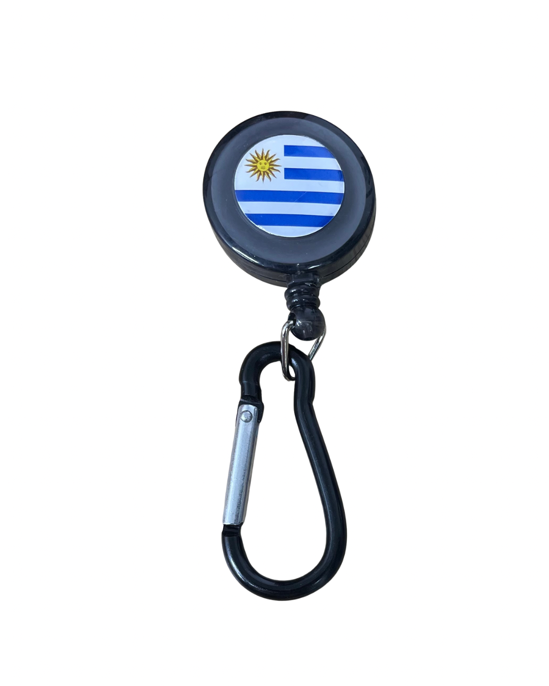 Llavero retractil de Uruguay