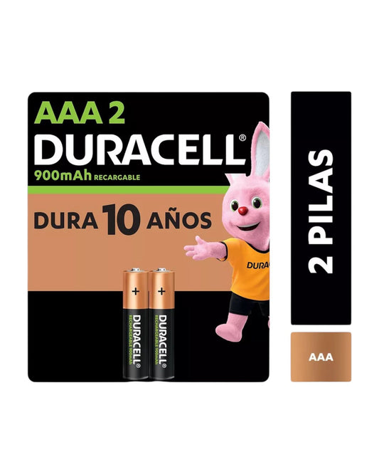 Pilas Recargables Triple A Duracell