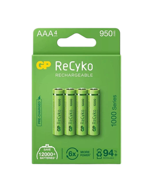 Pilas Recargables Triple A ReCyko