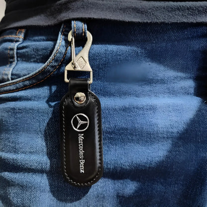 Llavero en cuero MERCEDES BENZ