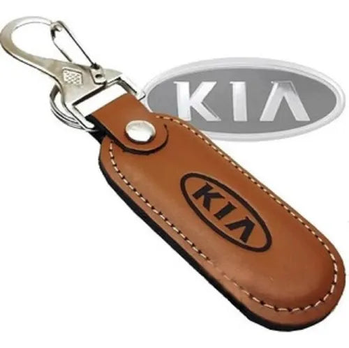Llavero en cuero KIA