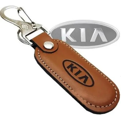 Llavero en cuero KIA