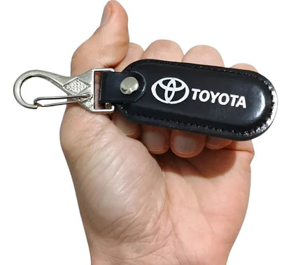 Llavero en cuero TOYOTA