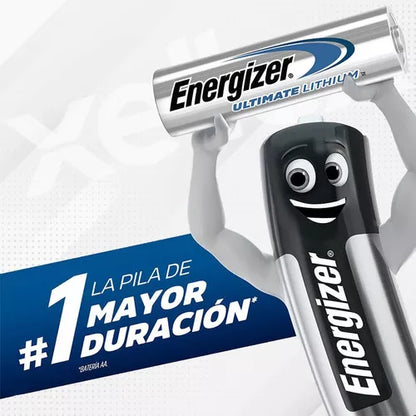 Pilas AAA Ultimate Lithium Energizer 2 unidades