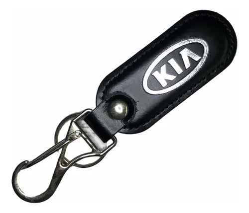 Llavero en cuero KIA