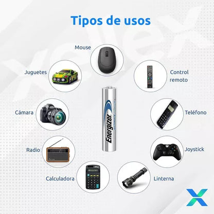 Pilas AAA Ultimate Lithium Energizer 2 unidades