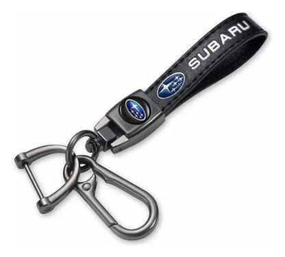 Llavero en cuero SUBARU