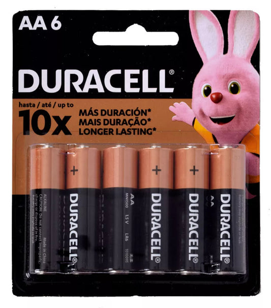 Pila Duracell AA x6