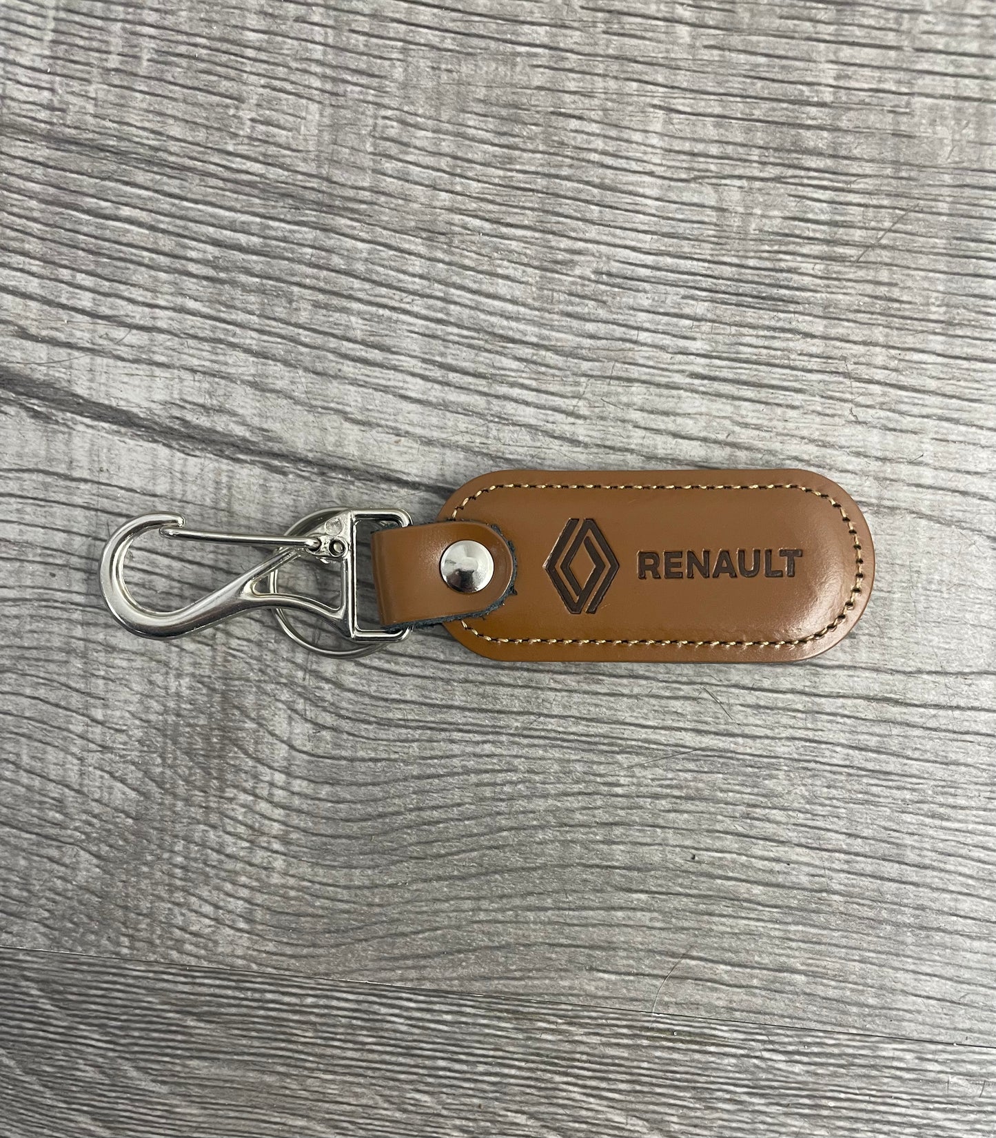 Llavero en cuero RENAULT