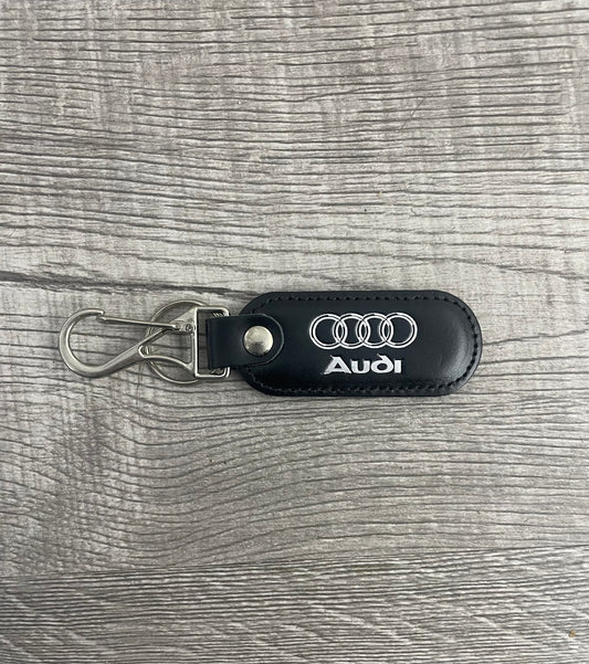 Llavero en cuero AUDI