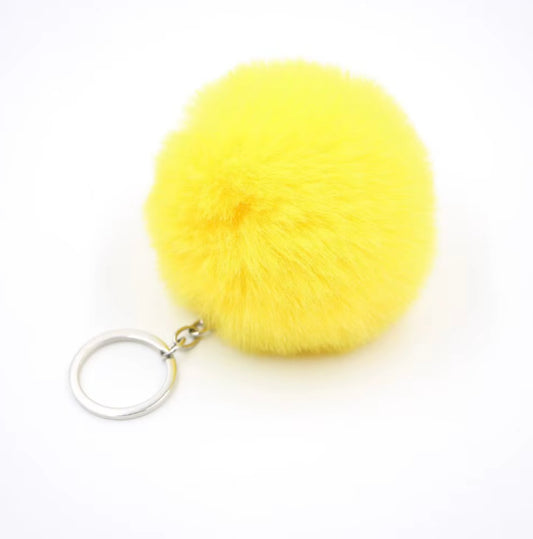 Llavero pompón
