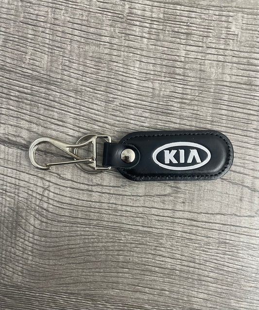 Llavero en cuero KIA