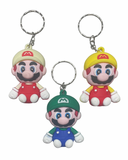 Llavero Mario bros de goma