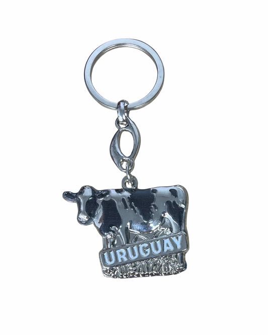 Llavero en metal Uruguay