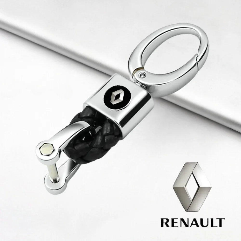 Llavero corto trenzado RENAULT