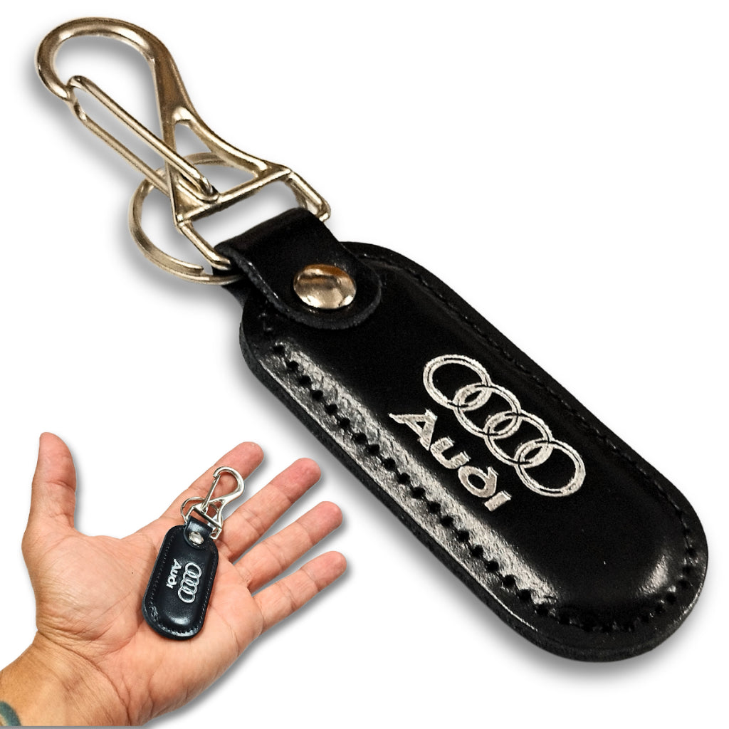 Llavero en cuero AUDI