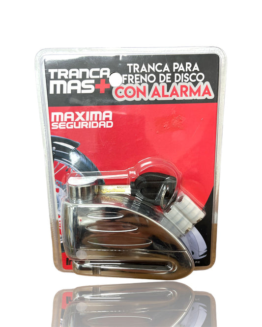 Tranca para Freno de Disco con Alarma TrancaMas+